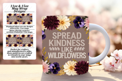 Elegant 15oz Mug Wrap Png Template , Religious Product Image 1