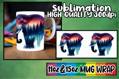 Colorful vibes sublimation print wrap, Animals Art Product Image 1