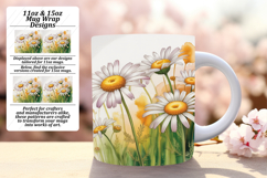 Vivid 11oz Mug Wrap Png Artwork , Flowers Product Image 1