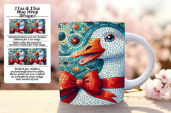 GREAT GIFT: 11oz Mug Wrap PNG , Goose Product Image 1