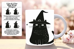 Spooky Pumpkin Animal 11oz/15oz Mug Wrap PNG Product Image 1