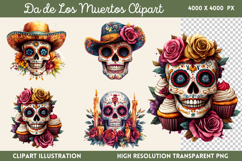 Da de Los Muertos Sublimation PNG Product Image 1