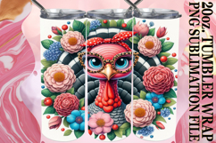 Joyful Adventures 20oz tumbler wrap, Cute Animals Product Image 1