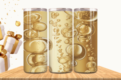 Festive Happy New Year Tumbler Wrap 2026: 20oz Skinny Tumble Product Image 1