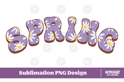 Floral Spring Png Retro Flowers Sublimation Daisy Daisies Product Image 1