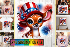 Bright TOTE BAG Designs PNG, USA Animals Product Image 1