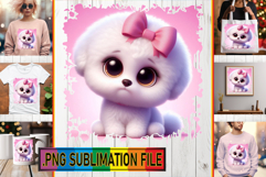 LUMINOUS TSHIRT Design Ideas, 3D Dog Product Image 1