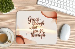 Inspirational Quotes Mouse Pad, Motivational PNG Sublimation Product Image 1