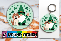 Sweet Coaster Designs for Cars PNG, St Patricks Product Image 1