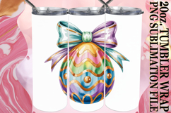 Radiant spirits 20oz tumbler wrap, Easter Egg Product Image 1