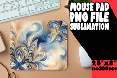 WHIMSICAL MOUSE MAT GIFT MAGIC, Watercolor Patter Product Image 1