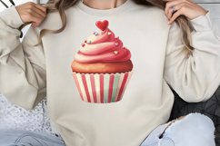 Cute Watercolor Valentines Day Clipart PNG Product Image 1
