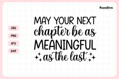 Heartfelt Retirement Quote SVG | As Meaningful As The Last Product Image 3