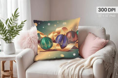 Happy New Year PNG Pillow, Festive New Year's Eve 2026 PNG Product Image 1