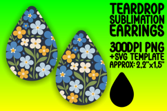 Lovely Teardrop Design for Crafting , Flowers Product Image 1