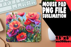 Artistic Oil Flower Round Design for Personalization Product Image 1