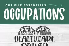 Healthcare squad svg, a health care worker svg for crafters Product Image 3