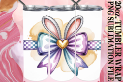 SWEET GIFT 20oz TUMBLER WRAP, Easter Bow Product Image 1