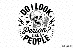 Do I look person like a people svg | Svg Files for Cricut Product Image 1