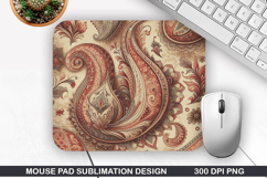 Vintage Mouse Pad Sublimation PNG Design - Mouse Pad PNG Product Image 1