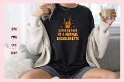 Spooky Bachelorette Party Saying SVG | Catch Me Dead Product Image 4