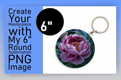 Beautiful Circle PNG for Sublimation , Flowers Product Image 1