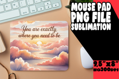 Unique Mouse Pad Sublimation Magic, Girl Quote Product Image 1
