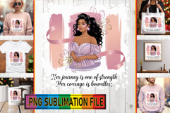 Dazzling PNG Art for TSHIRTS, Cancer Product Image 1