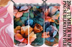 Radiant Petal Parade Tumbler, Whimsical Magic Product Image 1