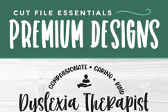 Dyslexia Therapist svg, an LDT or CDT svg for crafters Product Image 3