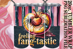 Happy memories 20oz tumbler wrap, Halloween Product Image 1