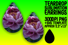 Playful Teardrop Design for Crafting , Flowers Product Image 1