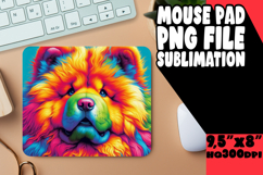 Unique Mouse Pad Sublimation Magic, Dog Product Image 1