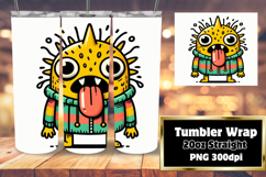 GORGEOUS PNG Tumbler Design 20oz , Monster Product Image 1