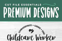Childcare worker svg - daycare or child care svg for crafts Product Image 3