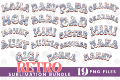 Family Mama Papa Sublimation Bundle Mother&#039;s Day Father&#039;s Product Image 1