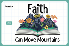 15 Christian Quote Sublimation - Faith Saying Bundle Product Image 19