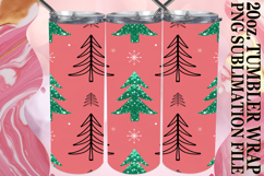 Sweet Sublimation 20oz tumbler wrap, Christmas Product Image 1