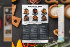 Restaurant Menu Product Image 1