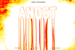 Dripping Angst Text Effect and Font Style Product Image 1