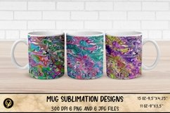 Mug Sublimation Designs , Abstract Sublimation Mug Product Image 1