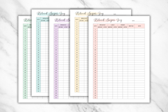 Editable Blood Sugar Log Canva Template 4 Product Image 3