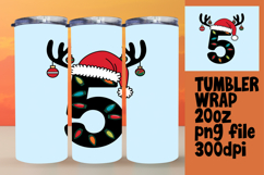 CHARMING 20oz Tumbler Template , Christmas Product Image 1