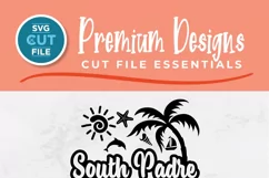 South Padre Island, Texas SVG for Cricut or Silhouette 2025 Product Image 4