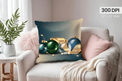 Happy New Year PNG Pillow, Festive New Year's Eve 2026 PNG Product Image 1