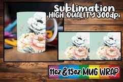 Gentle vibes sublimation print wrap, Flower Product Image 1