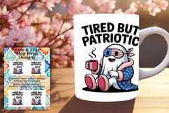 Elegant 11oz Mug Wrap Png Design , Funny Ghost Product Image 1