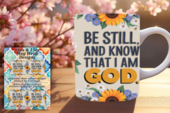 Vibrant 11oz Mug Wrap Png Design , Religious Product Image 1