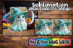 Autumn Wonder: 3D Halloween Mug Wrap Sublimation Product Image 1