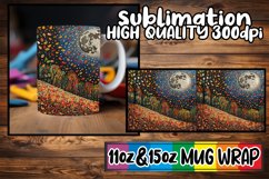 Nature's Beauty Tumbler Wrap Sublimation for 20oz Cups Product Image 1